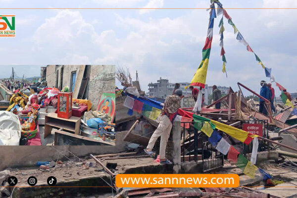 बुद्ध जयन्तीकै दिन भत्काइयो बल्खुको साङ्गे छोइलिङ्ग गुम्बा