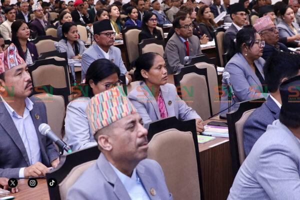 प्रतिनिधिसभाको बैठक बस्दै।