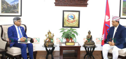 परराष्ट्रमन्त्रीसँग सार्क महासचिवको भेट