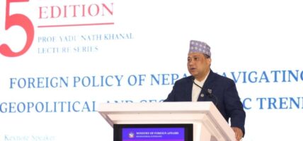 सरकारले परिणाममुखी विकास कूटनीतिमा जोड दिएको छ: परराष्ट्रमन्त्री खनाल