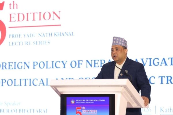 सरकारले परिणाममुखी विकास कूटनीतिमा जोड दिएको छ: परराष्ट्रमन्त्री खनाल