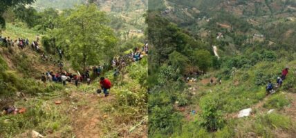 काभ्रेपलाञ्चोकमा बस दुर्घटना हुँदा आठको मृत्यु