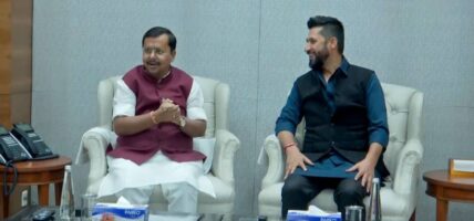 सभापति लामिछाने र अध्यक्ष नवीनबीच भेटवार्ता: राजनीतिमा ‘जेन–जेड’ पुस्ताको बढ्दो भूमिकाबारे छलफल