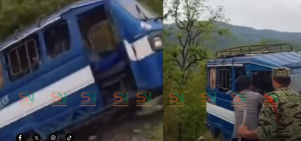 टेम्पो भीरबाट खसालेको आरोपमा वन कार्यालयका १२ कर्मचारी पक्राउ