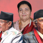 असार १४ गते विद्या भण्डारीको प्रमुख आतिथ्यमा एउटै मञ्चमा देखिँदै ओली-प्रचण्ड