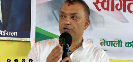 महाधिवेशनको विषयमा पार्टीका नेतासँग संवाद भइरहेको छ : सभापति थापा