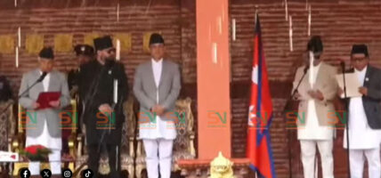 सुधन र महावीरले लिए शपथ