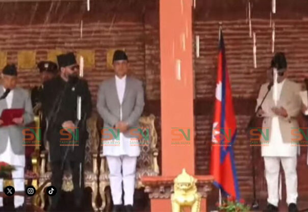 सुधन र महावीरले लिए शपथ