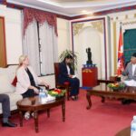 राष्ट्रपतिसँग फ्रान्सका राजदूतको बिदाइ भेट