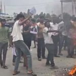 प्रमुख प्रशासकीय अधिकृत नपठाएको भन्दै प्रधानमन्त्री बालेनको पुतलादहन