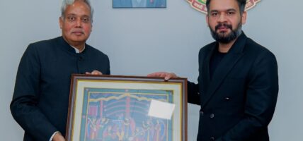 भारतीय राजदूतले प्रधानमन्त्री बालेनलाई दिए मोदीको सन्देश