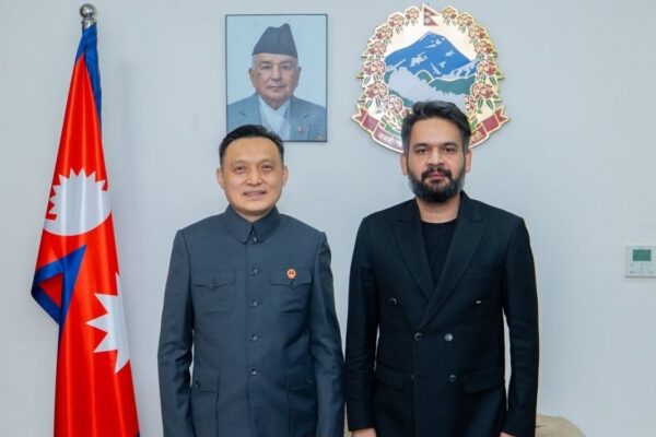 प्रधानमन्त्री शाह र चिनियाँ राजदूतबिच भेटवार्ता