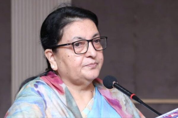 पूर्वराष्ट्रपति भण्डारीको आग्रह : तथ्य र तर्कमा आधारित राजनीतिक धारणा बनाऊ