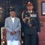 भारतीय स्थल सेनाध्यक्ष सेठलाई नेपाली सेनाको मानार्थ महारथीको दर्जा