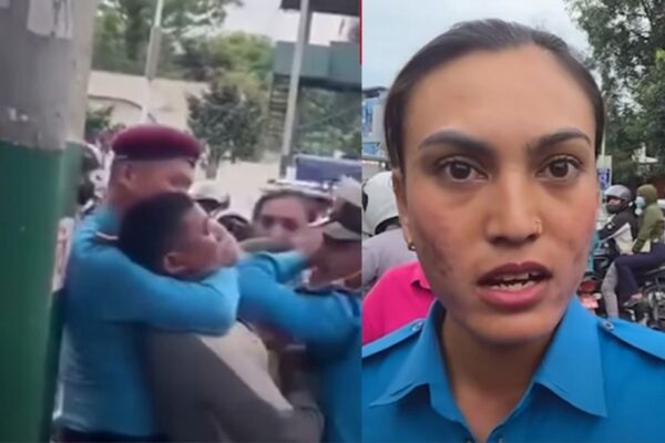 महिला प्रहरीमाथि हातपात गर्ने युवक नियन्त्रणमा महिला प्रहरीमाथि हातपात गर्ने युवक नियन्त्रणमा