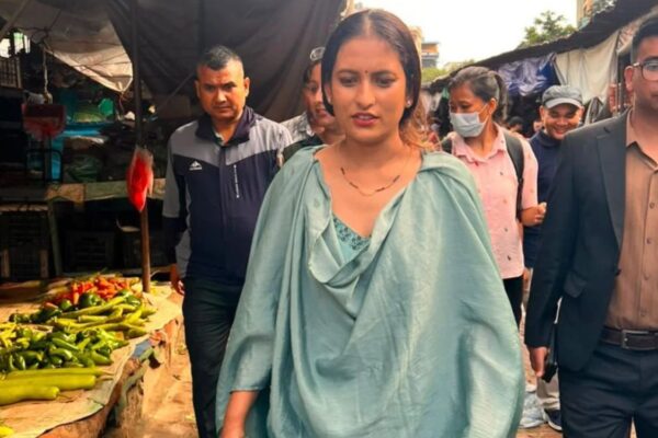 भृकुटीमण्डपमा मन्त्री सिता बादीको अनुगमन
