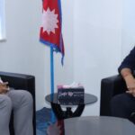 सभापति लामिछाने र मुख्यमन्त्री थापाबीच भेटवार्ता