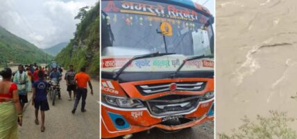 सुनकोशीमा खसेको बेपत्ता कारको खोजीका लागि गोताखोर परिचालन