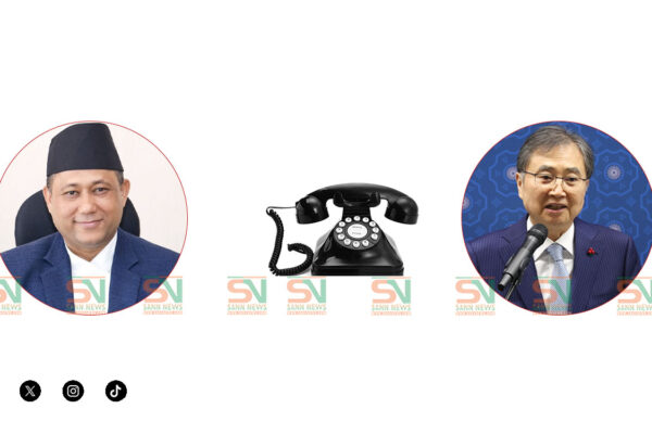 परराष्ट्रमन्त्री खनाल र दक्षिण कोरियाका विदेशमन्त्री चो ह्युनबीच टेलिफोन वार्ता