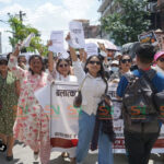 बाराको जीतपुरसिमरामातीन वर्षीया बालिका गरिमा चौधरीको बलात्कारपछि हत्या भएको भन्दै काठमाडौंमा विरोध प्रदर्शन