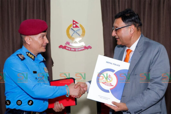 नेपाल प्रहरी र राष्ट्रिय वाणिज्य बैंक बीच नेपाल प्रहरीको तलबी बचत खाता सञ्चालन तथा कर्जा सम्बन्धी समझदारीपत्रमा हस्ताक्षर नेपाल प्रहरी र राष्ट्रिय वाणिज्य बैंक बीच नेपाल प्रहरीको तलबी बचत खाता सञ्चालन तथा कर्जा सम्बन्धी समझदारीपत्रमा हस्ताक्षर