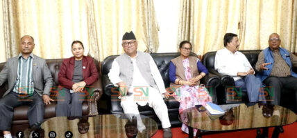 सिंहदरबारमा कांग्रेस संसदीय दलको बैठक