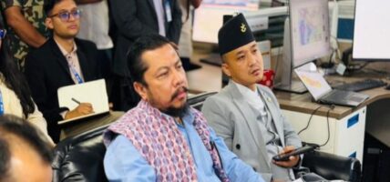 भारी वर्षा र हिमपातको जोखिमबारे मन्त्रीद्वयले लिए जानकारी