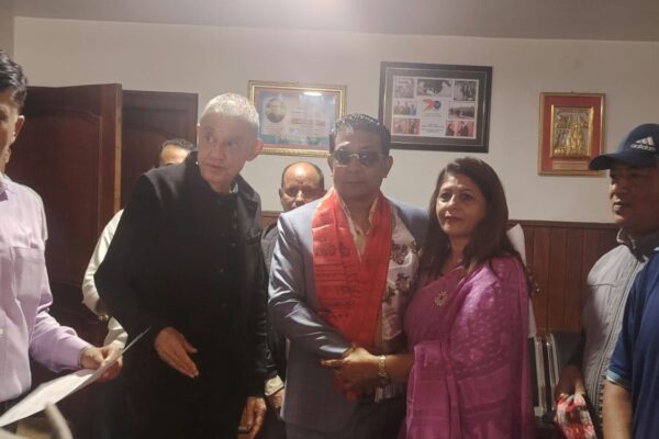 दीपक मनाङे कांग्रेसको देउवा समूहमा प्रवेश, बने मनाङ संयाेजक दीपक मनाङे कांग्रेसको देउवा समूहमा प्रवेश, बने मनाङ संयाेजक