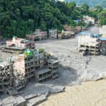त्रिशूली र ढुंगे जोड्न बेली ब्रिज हालिने