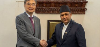 भोटेकोशी बाढीपछि पुनर्निर्माणमा नेपाललाई सघाउने कोरियाको प्रतिबद्धता