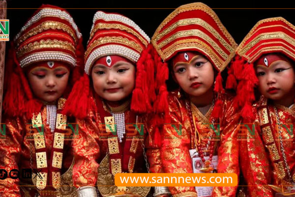 वसन्तपुरमा गरियो सामूहिक कुमारी पूजा