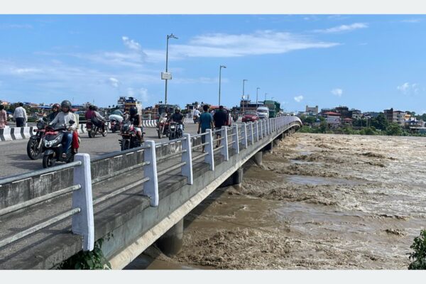 नारायणीको पुलमा ठूला सवारीसाधन सञ्चालनमा रोक