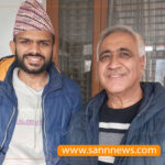 चन्द्र भण्डारीलाई बधाई दिँदै सागर ढकालले भने- ‘मिलेर देश बनाउनुपर्छ’