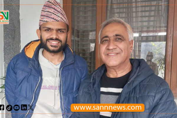 चन्द्र भण्डारीलाई बधाई दिँदै सागर ढकालले भने- ‘मिलेर देश बनाउनुपर्छ’