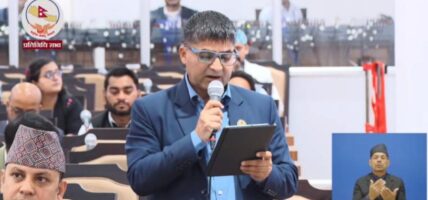 संसद केवल बजेट माग्ने थलो होइन, ढुकुटी भर्ने नीति निर्माणको थलो बन्नुपर्छ : सांसद लामिछाने