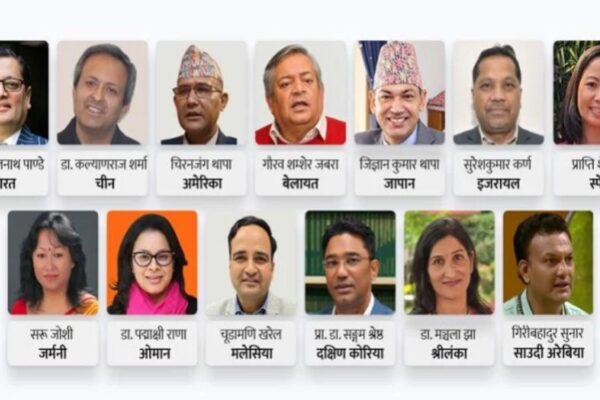 १३ प्रस्तावित राजदूतको संसदीय सुनुवाइ सकियो, अनुमोदनबारे निर्णय बाँकी १३ प्रस्तावित राजदूतको संसदीय सुनुवाइ सकियो, अनुमोदनबारे निर्णय बाँकी