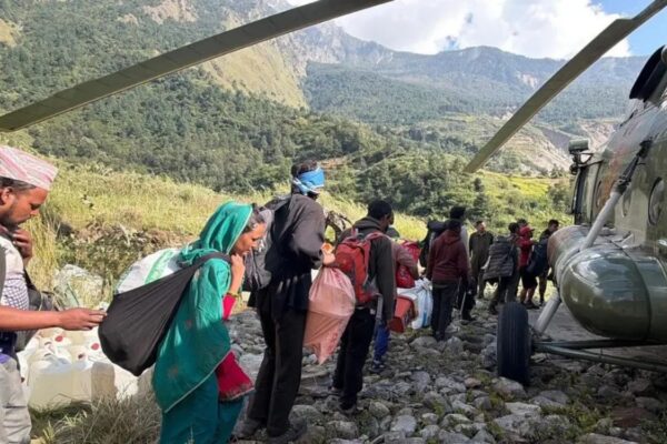 बूढीगण्डकी बाढी: प्रभावित क्षेत्रबाट एक हजार बढीको हेलि उद्धार बूढीगण्डकी बाढी: प्रभावित क्षेत्रबाट एक हजार बढीको हेलि उद्धार