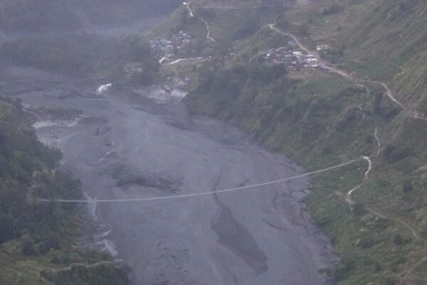 बूढीगण्डकी बाढीका कारण जोखिममा परेका ६ जनाको हवाई उद्धार