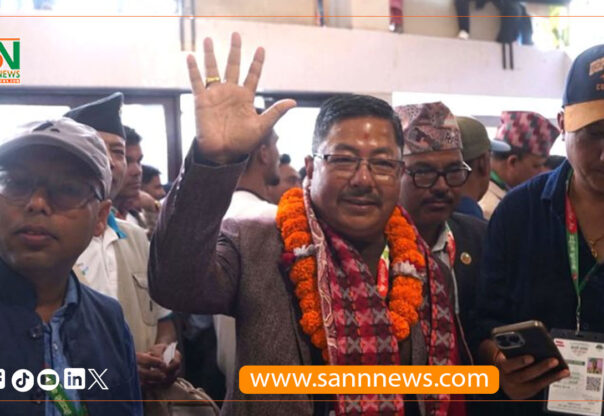 श्यामकृष्ण खड्गीद्वारा कांग्रेस सभापतिमा उम्मेदवारी दर्ता