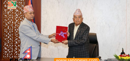 भाषा आयोगको वार्षिक प्रतिवेदन राष्ट्रपतिसमक्ष पेस