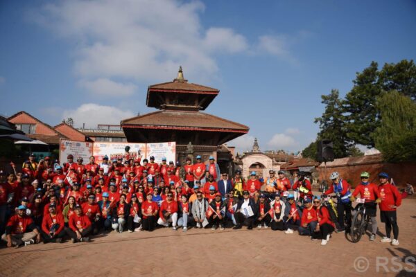 पोलियो अन्त्यको सन्देश बोकेर उपत्यकाका सात सम्पदा स्थलमा ५०० बढी साइकल यात्री पोलियो अन्त्यको सन्देश बोकेर उपत्यकाका सात सम्पदा स्थलमा ५०० बढी साइकल यात्री