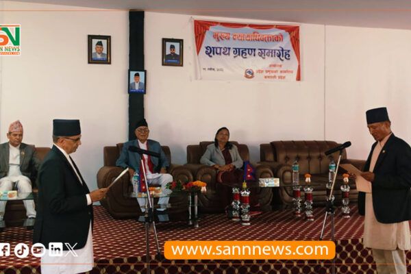 दैलेखका सर्वराज जोशी कर्णालीको मुख्य न्यायाधिवक्ता नियुक्त दैलेखका सर्वराज जोशी कर्णालीको मुख्य न्यायाधिवक्ता नियुक्त