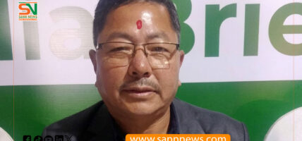 श्यामकृष्ण खड्कीद्वारा कांग्रेस सभापतिमा उम्मेदवारी घोषणा