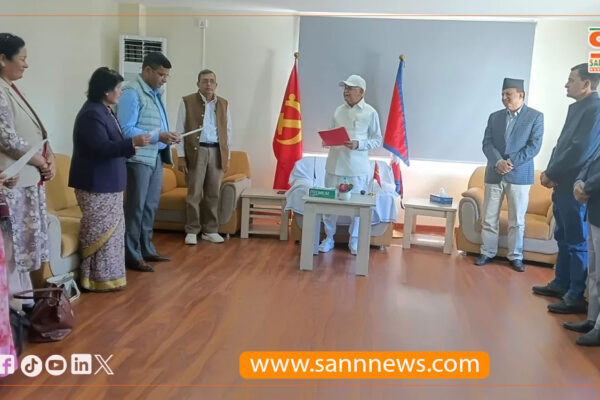 एमालेका तीन मनोनीत केन्द्रीय सदस्यले लिए शपथ